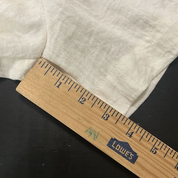 A New Day Cream Shorts Paperbag Waist Size Large - Picture 11 of 12